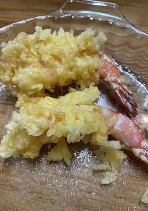 花咲く海老の天ぷら-レシピのメイン写真