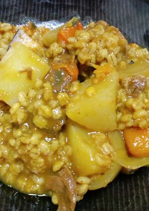 ご飯がすすむ☆牛すね肉のカレー煮中華風?-レシピのメイン写真