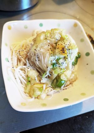 超時短 ネギダレそうめん(温冷両用)-レシピのメイン写真