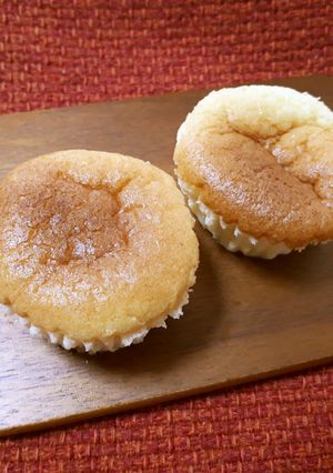 完コピ！りくろーおじさんのチーズケーキ♪-レシピのメイン写真