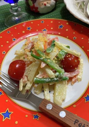 クリスマスにじゃがいもサラダ♪-レシピのメイン写真