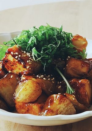 大根と厚揚げ韓国料理☆旨辛タレ☆お弁当-レシピのメイン写真