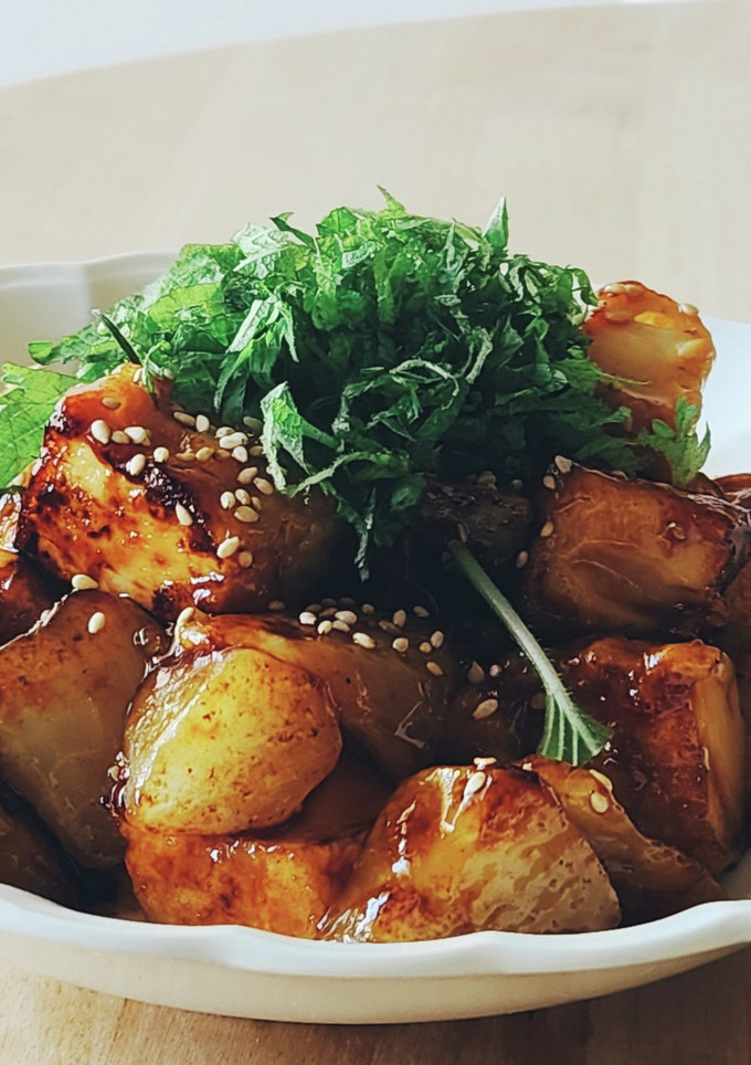 大根と厚揚げ韓国料理☆旨辛タレ☆お弁当-レシピのメイン写真