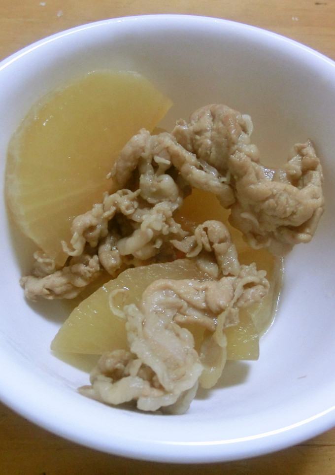 大量大根と豚肉の煮物-レシピのメイン写真