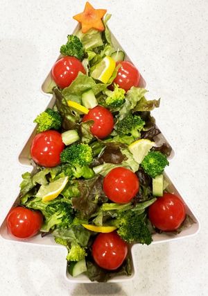 クリスマスサラダ-レシピのメイン写真