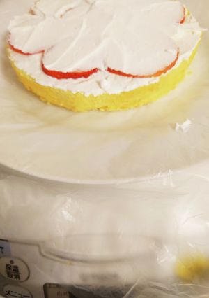ケーキデコ回転台代わりに炊飯器-レシピのメイン写真