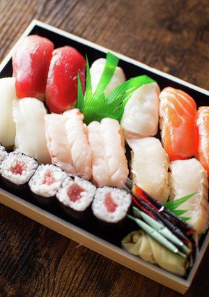 市販の寿司を1分で格上げする方法 ✨🍣-レシピのメイン写真