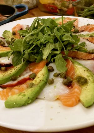 Seafood Carpaccio-レシピのメイン写真
