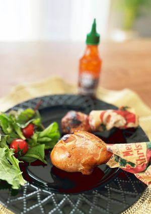 ピリ辛ターキーレッグ風-レシピのメイン写真