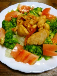 マーマレード入りチキン-レシピのメイン写真