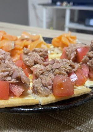 ツナトマトクラッカー-レシピのメイン写真