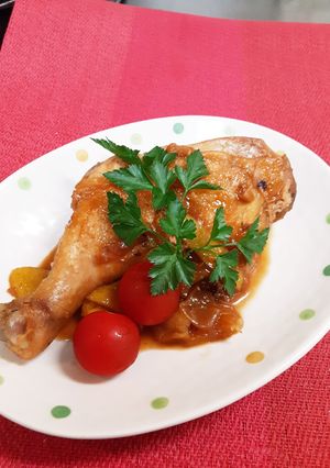 柚子ローストチキン-レシピのメイン写真
