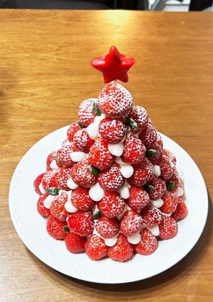 米粉のXmasツリーケーキグルテンフリー-レシピのメイン写真