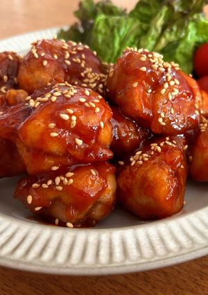 子供も大好き！ヤンニョムチキン-レシピのメイン写真
