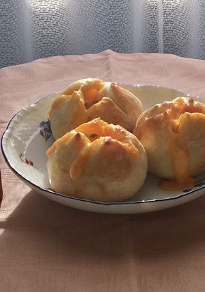 ♡こねない　ベーコンポテトチーズパン-レシピのメイン写真