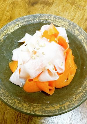 旨だしで♪紅白なます-レシピのメイン写真