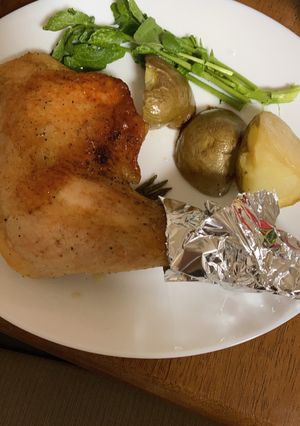 簡単ローストチキン-レシピのメイン写真