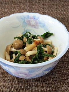 ♦野菜たべよう♦にらとしめじのポン酢かけ-レシピのメイン写真