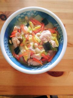 白菜と鶏肉の治部煮-レシピのメイン写真