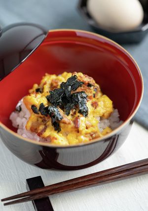 焼き鳥缶を使った簡単親子丼-レシピのメイン写真