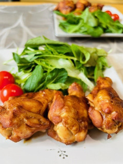 簡単!鶏手羽元のこっくり味噌焼き-レシピのメイン写真