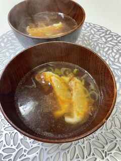 冷凍餃子の簡単スープ-レシピのメイン写真