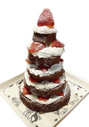 簡単！乗せていくだけツリーケーキ-レシピのメイン写真