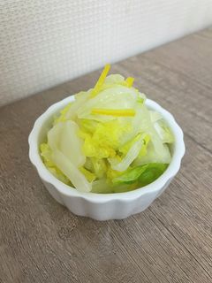 白菜と柚子の浅漬け【ここから栄養士】-レシピのメイン写真