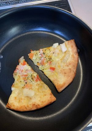 冷めたピザを再び熱々にする方法-レシピのメイン写真