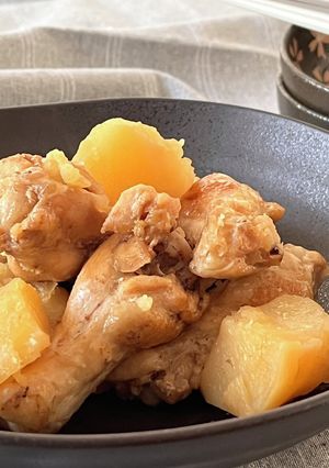 ほっくりじゃがいもの手羽元煮-レシピのメイン写真