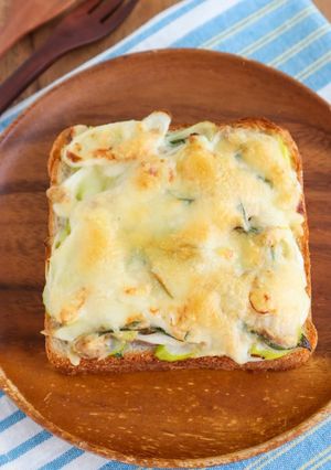 やみつき♡ツナと長ねぎのチーズトースト-レシピのメイン写真