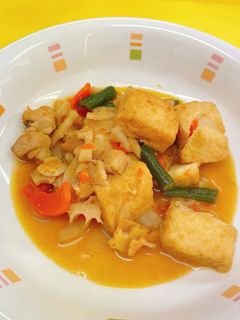 厚揚げとれんこんのピリ辛炒め☆給食-レシピのメイン写真