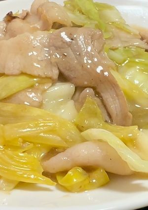 にんにく香る豚バラ塩キャベツ-レシピのメイン写真