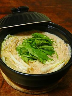 豚肉と白菜のミルフィーユ豆乳鍋-レシピのメイン写真