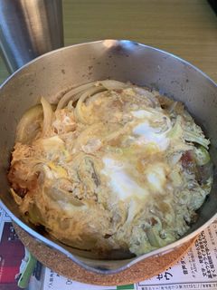 チキンと玉ねぎの卵とじ煮-レシピのメイン写真