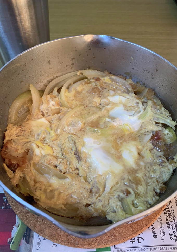 チキンと玉ねぎの卵とじ煮-レシピのメイン写真