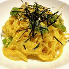 รูปของ ウニと数の子のクリームパスタ