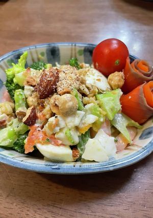 ブロッコリーとエビのサラダ-レシピのメイン写真