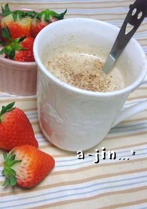 ✿いちごのカフェオレ✿-レシピのメイン写真