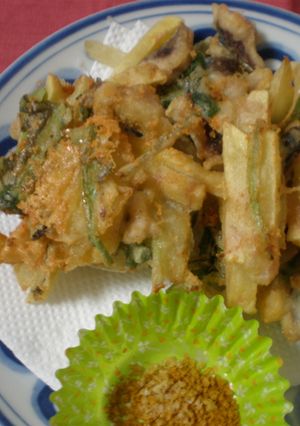 イワシの洋風かき揚げ-レシピのメイン写真