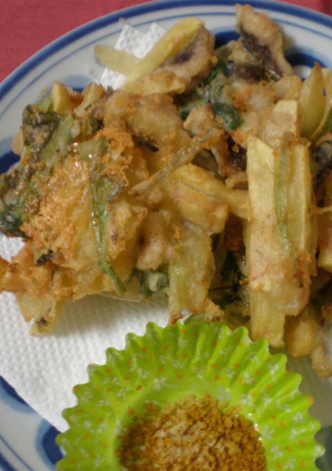 イワシの洋風かき揚げ-レシピのメイン写真