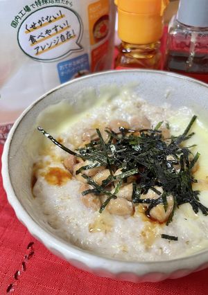 インスタントオートミールが山芋になる技-レシピのメイン写真
