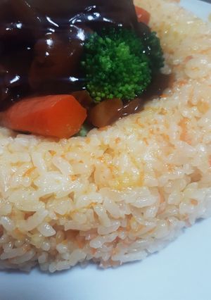 パーティーに！人参のバターライス-レシピのメイン写真