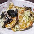 かぼちゃの皮の唐揚げ