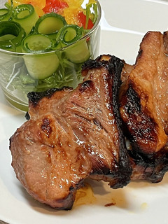 漬け込み焼くだけBBQ味のスペアリブ-レシピのメイン写真