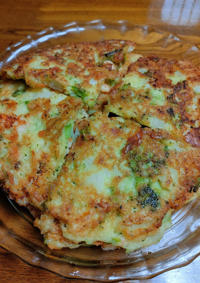 山芋とエビのお焼き-レシピのメイン写真