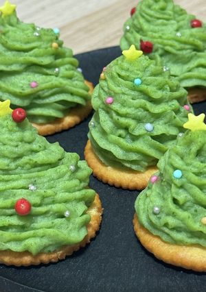 クリスマスツリーのマッシュポテト-レシピのメイン写真