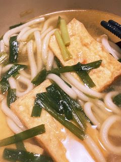ひとりクリスマスは煮込みうどん-レシピのメイン写真