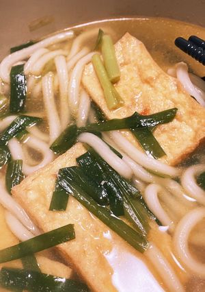ひとりクリスマスは煮込みうどん-レシピのメイン写真