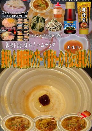 美味ドレと蜂蜜麻辣ナンプラー醤油ラーメン-レシピのメイン写真